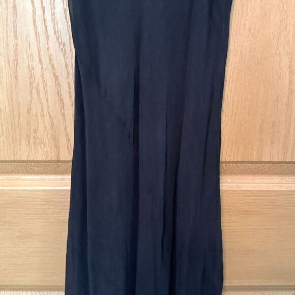 BCBGMAXAZRIA Women's Vintage Black Floral Dress Size 4 - Picture 8 of 14